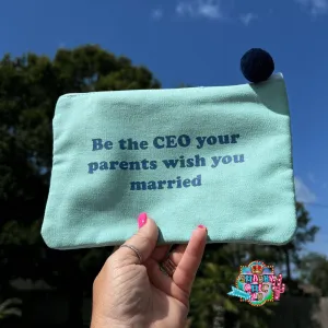Be The CEO Makeup Bag