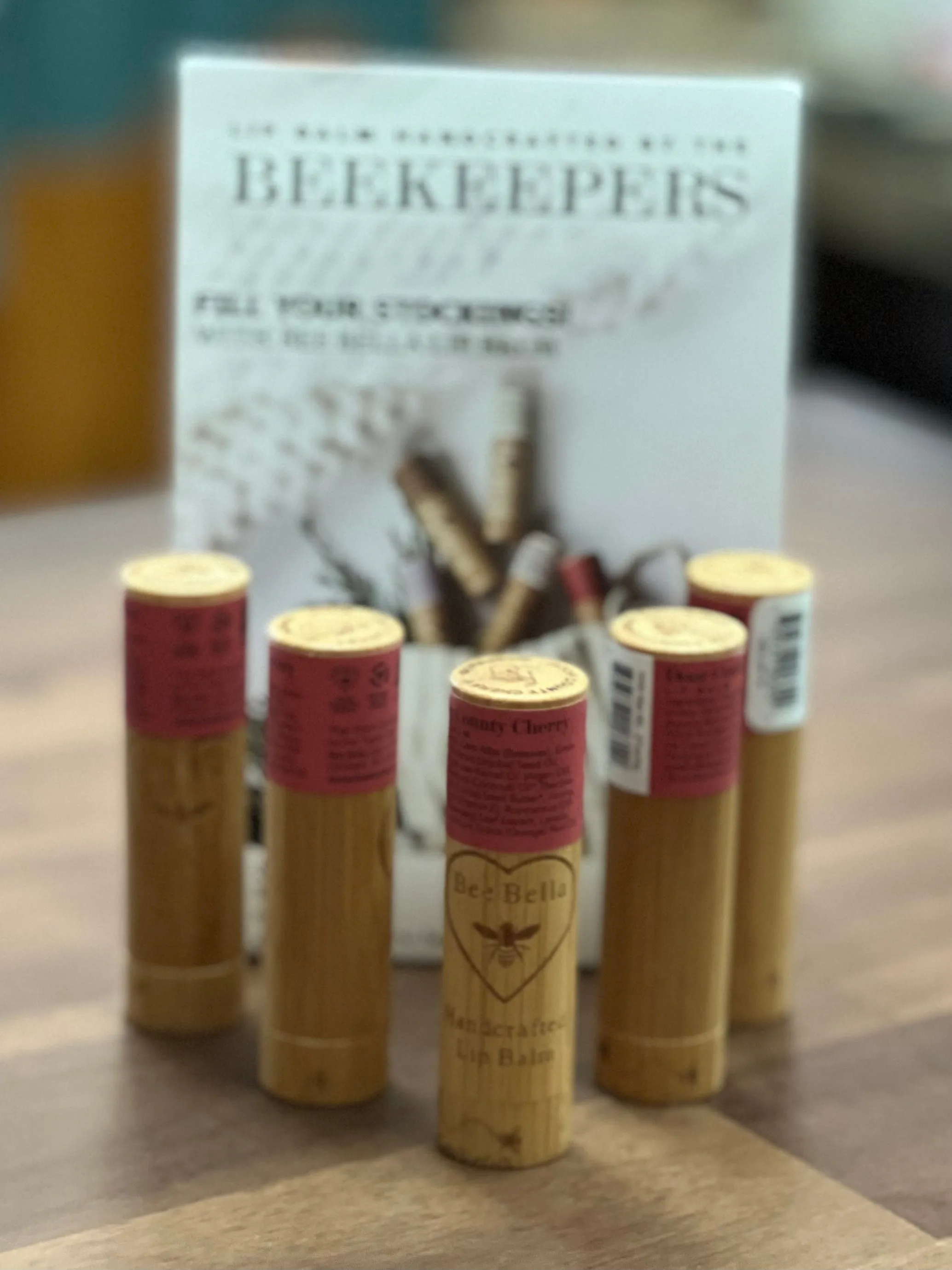 Bella Bee Lip Balm - Door County Cherry