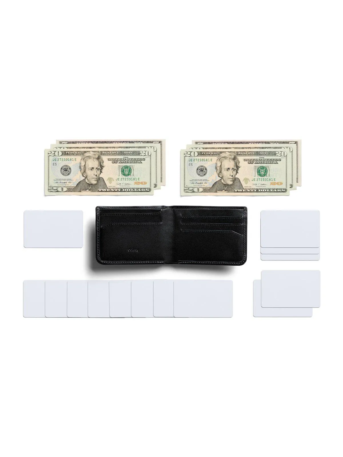 Bellroy Hide and Seek Wallet Black RFID