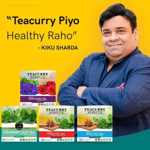 Belly Fat Tea and Slimming Tea Combo - For Weight Loss & Flatter Tummy