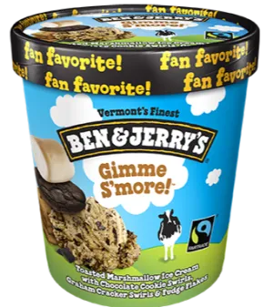 Ben & Jerry's, Gimme S'more Ice Cream, Pint (1 count)