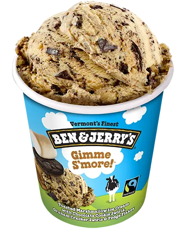 Ben & Jerry's, Gimme S'more Ice Cream, Pint (1 count)