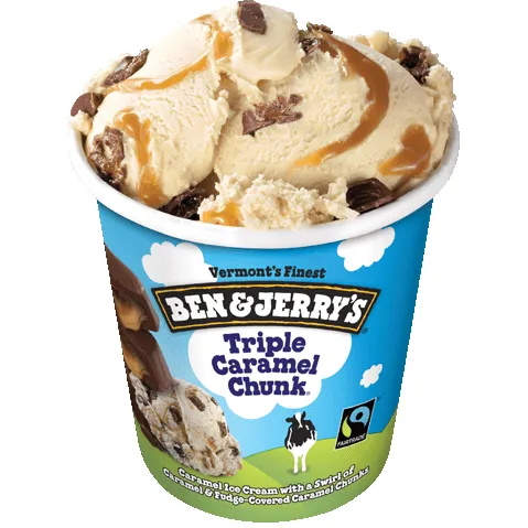 Ben & Jerry's Triple Caramel Chunk (Pint)