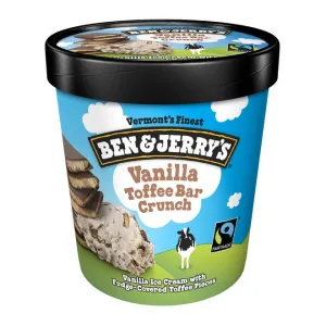 Ben & Jerry's Vanilla Toffee Bar Crunch (Pint)