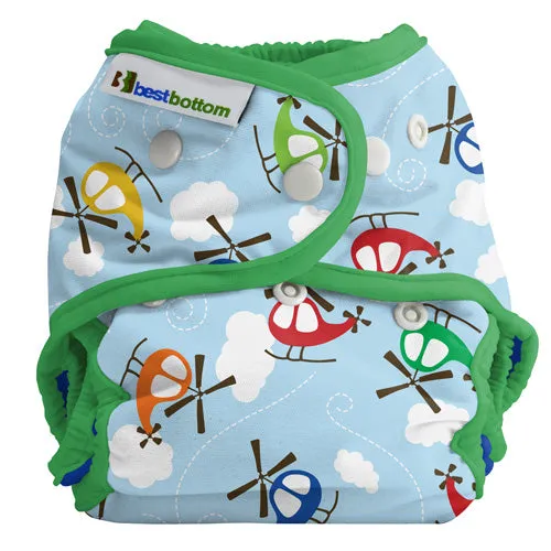 Best Bottom One Size Cloth Diaper Shell - Snap