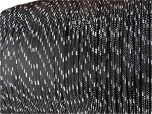 Black Reflective -  Macrame 3mm*