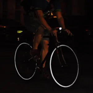 Black Reflective Wheel Stripes