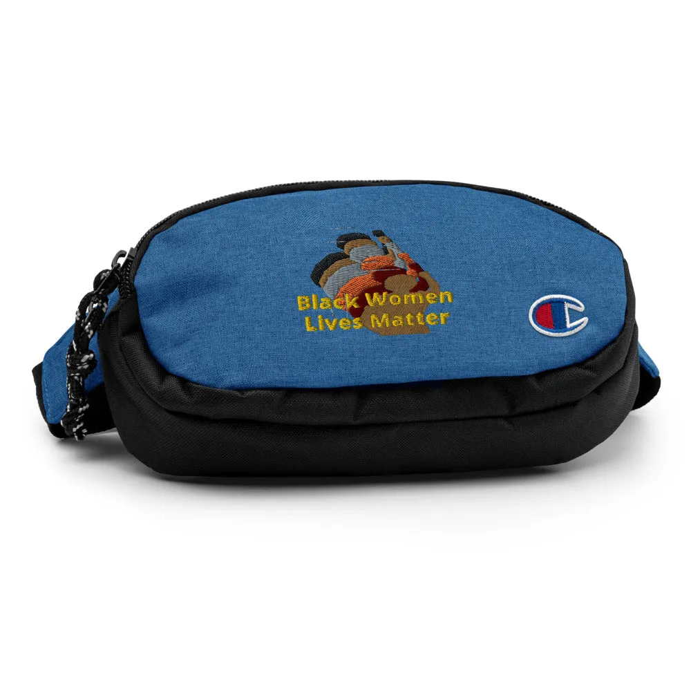Black Women Lives Matter Champion fanny pack