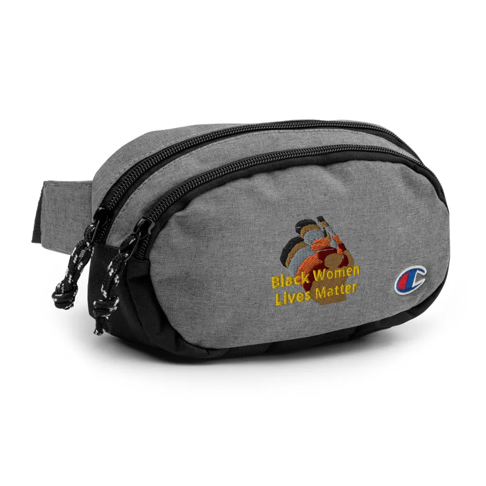 Black Women Lives Matter Champion fanny pack