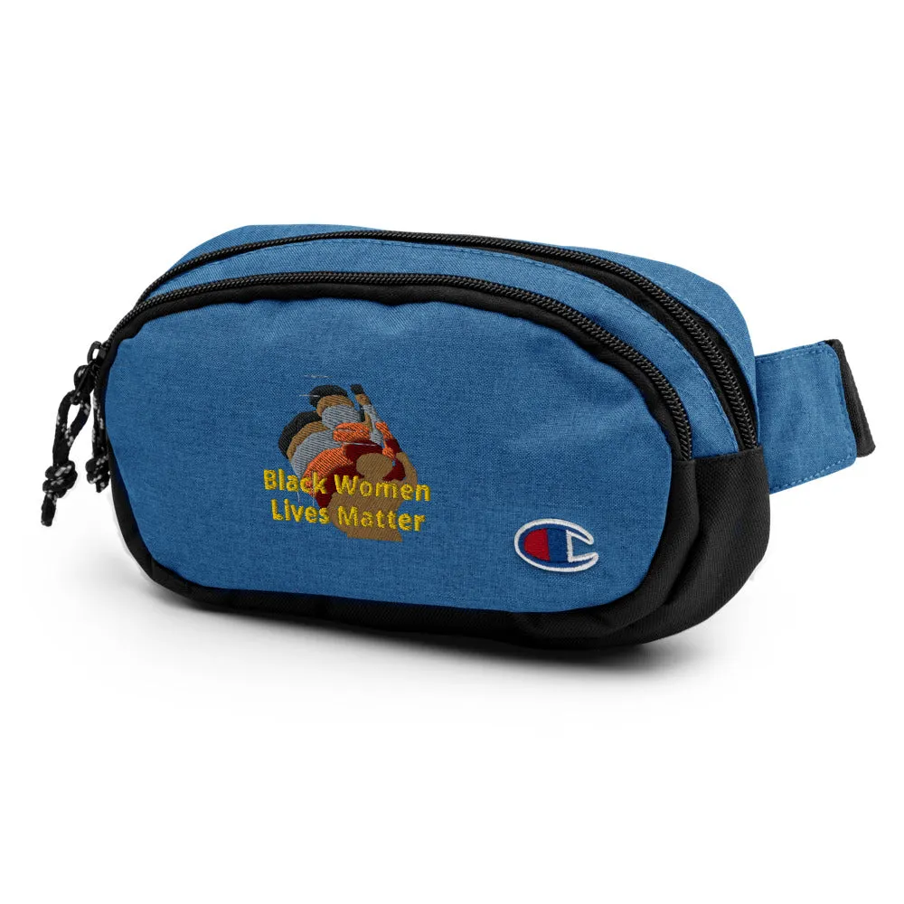 Black Women Lives Matter Champion fanny pack
