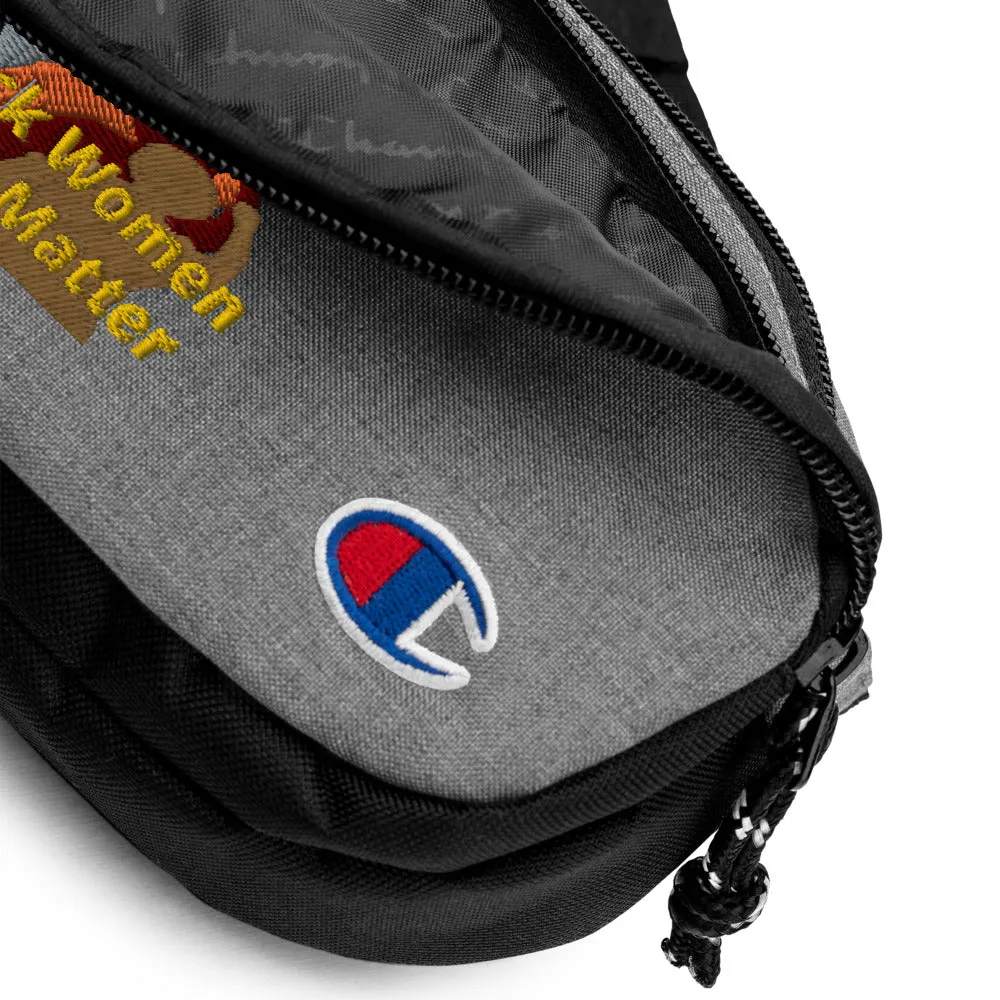 Black Women Lives Matter Champion fanny pack