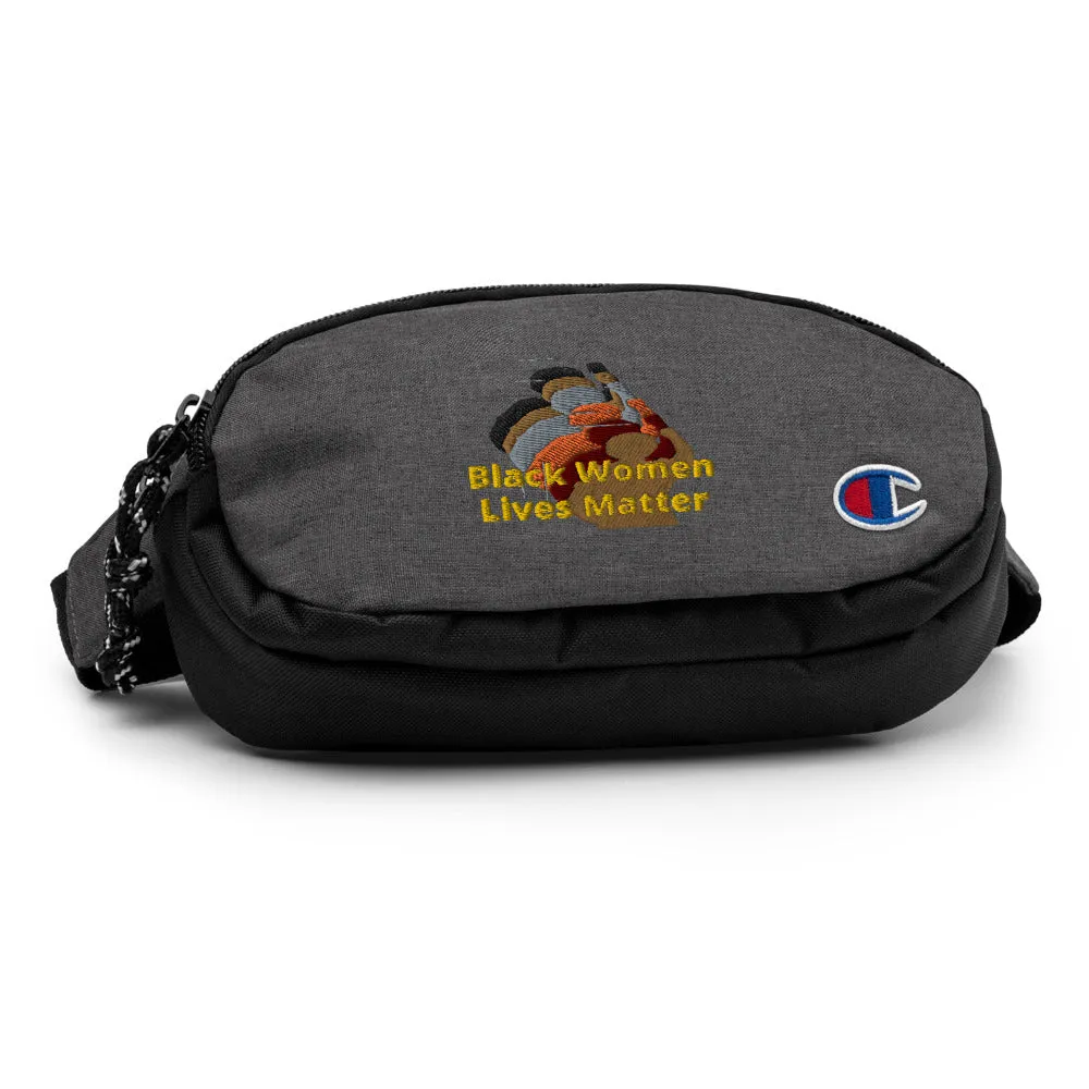 Black Women Lives Matter Champion fanny pack