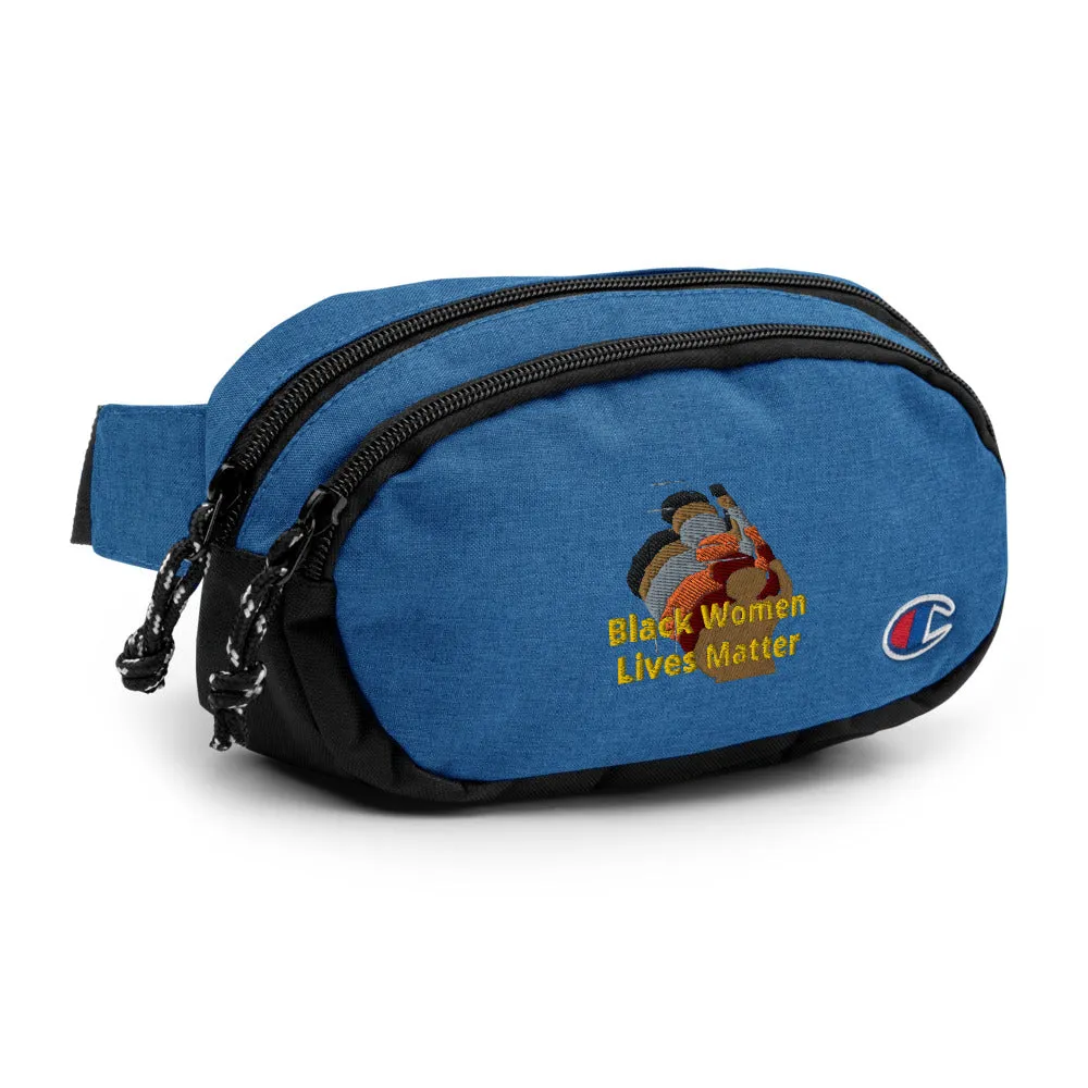 Black Women Lives Matter Champion fanny pack