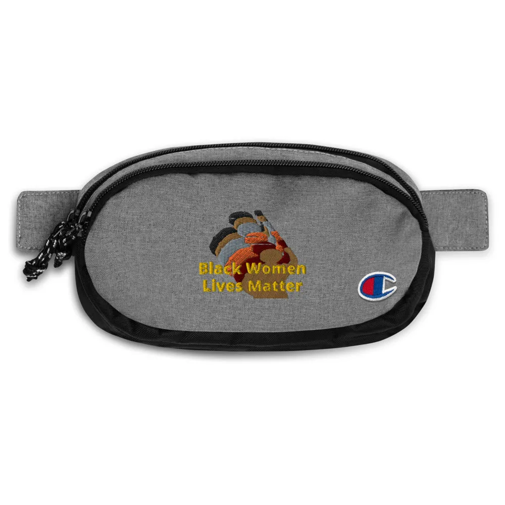 Black Women Lives Matter Champion fanny pack