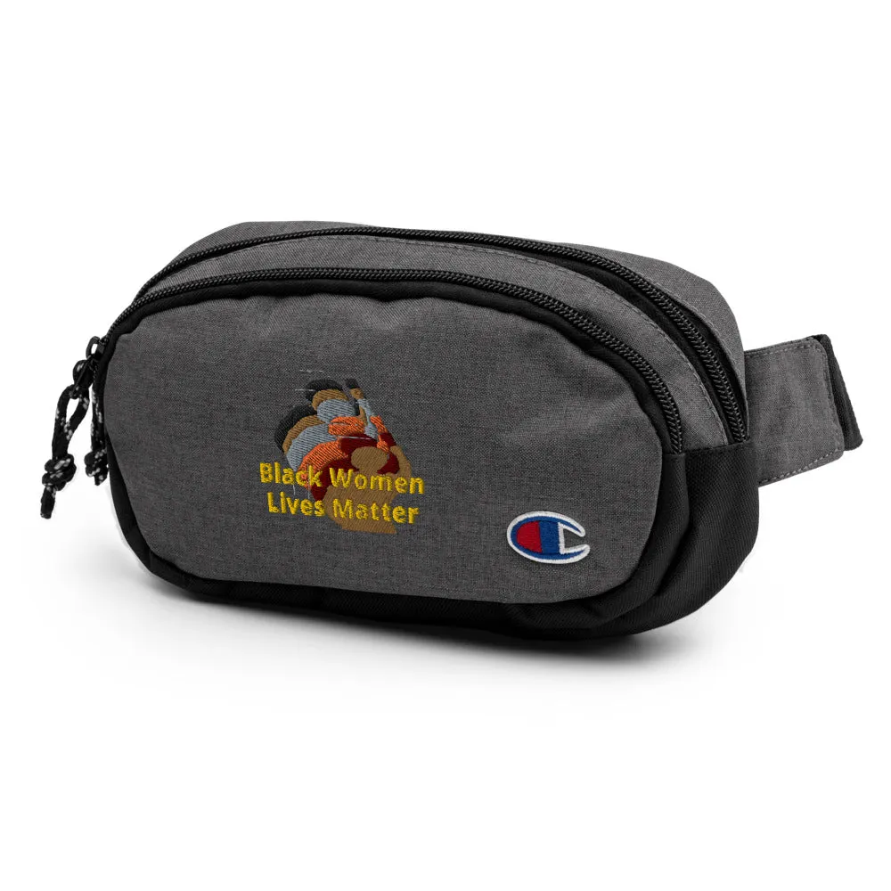 Black Women Lives Matter Champion fanny pack