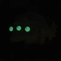 BLINKY GITD PVC MORALE PATCH