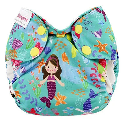 Blueberry Simplex All-in-One Cloth Diaper - Newborn