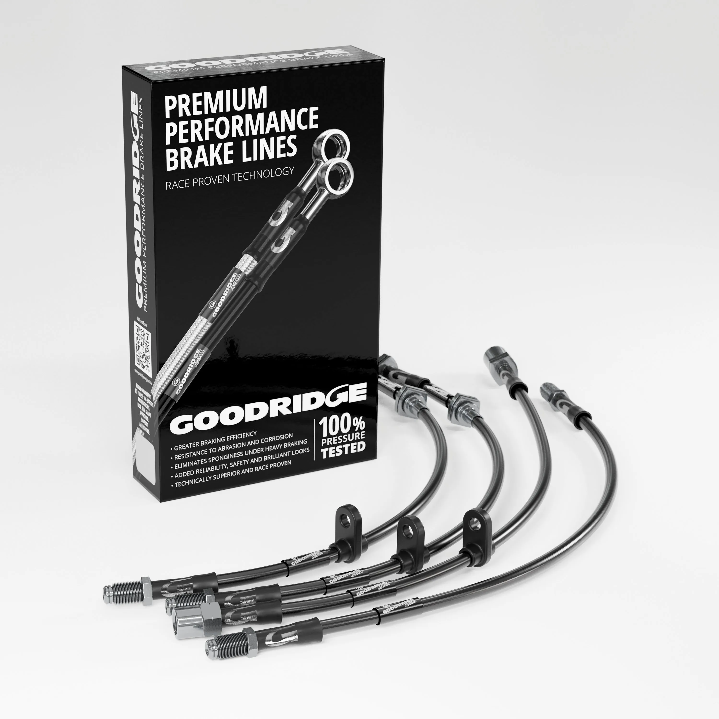 BRAKE HOSE KIT FOR AUDI A3 CONVERTIBLE (8V7, 8VE) 2.0 TFSI QUATTRO PR NO. 0N4 MULTILINK AXLE 05/2016>