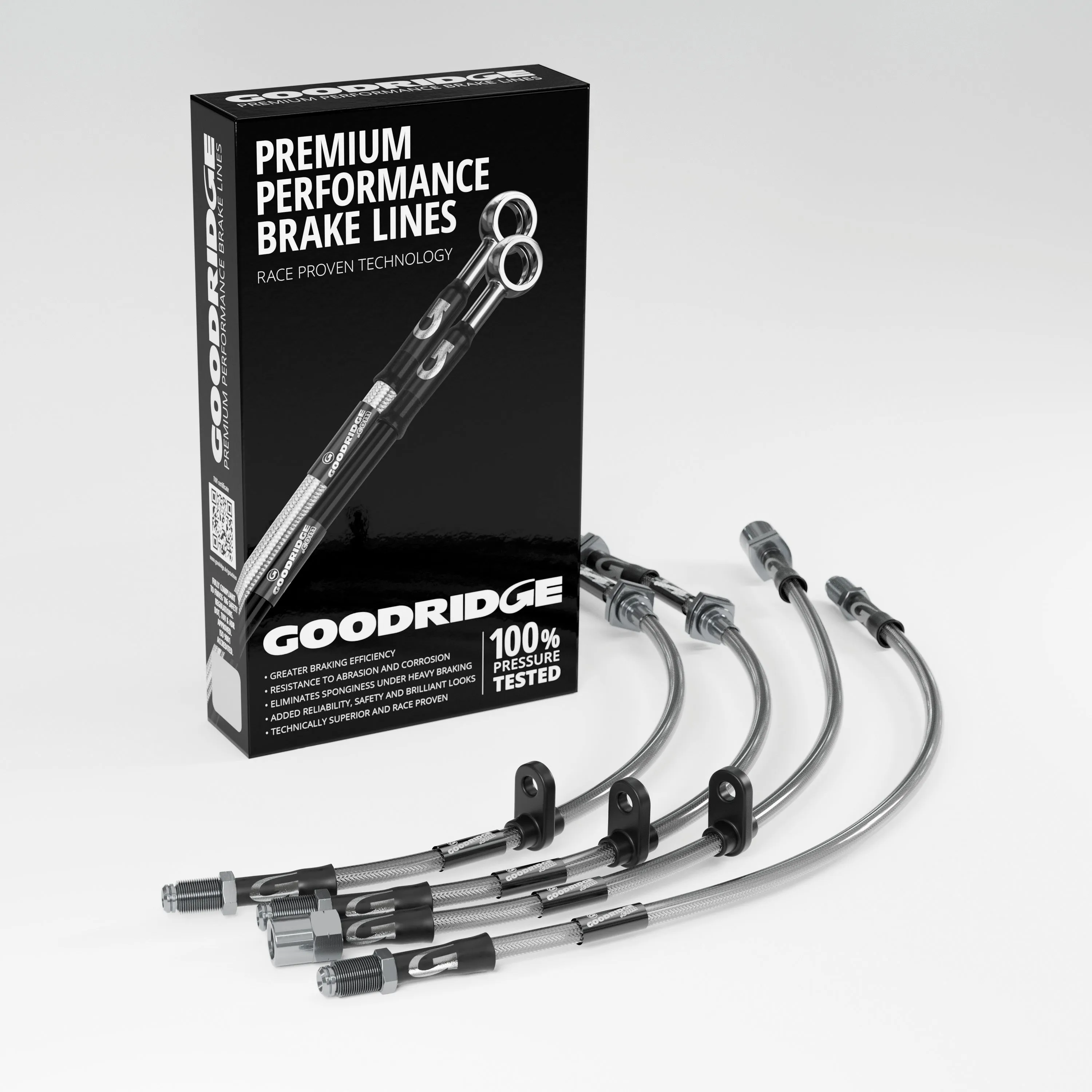 BRAKE HOSE KIT FOR AUDI A3 CONVERTIBLE (8V7, 8VE) 2.0 TFSI QUATTRO PR NO. 0N4 MULTILINK AXLE 05/2016>