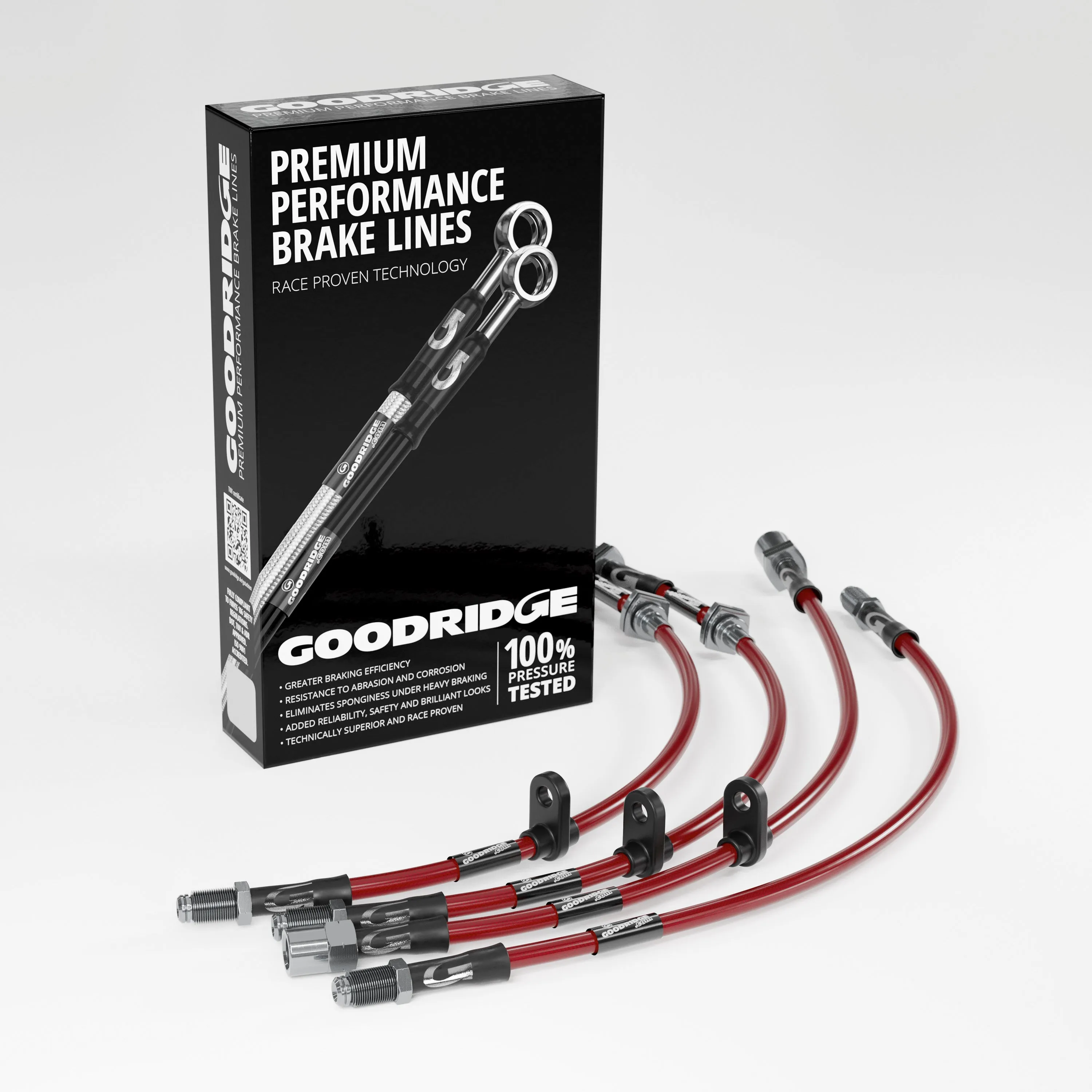 BRAKE HOSE KIT FOR AUDI A3 CONVERTIBLE (8V7, 8VE) 2.0 TFSI QUATTRO PR NO. 0N4 MULTILINK AXLE 05/2016>