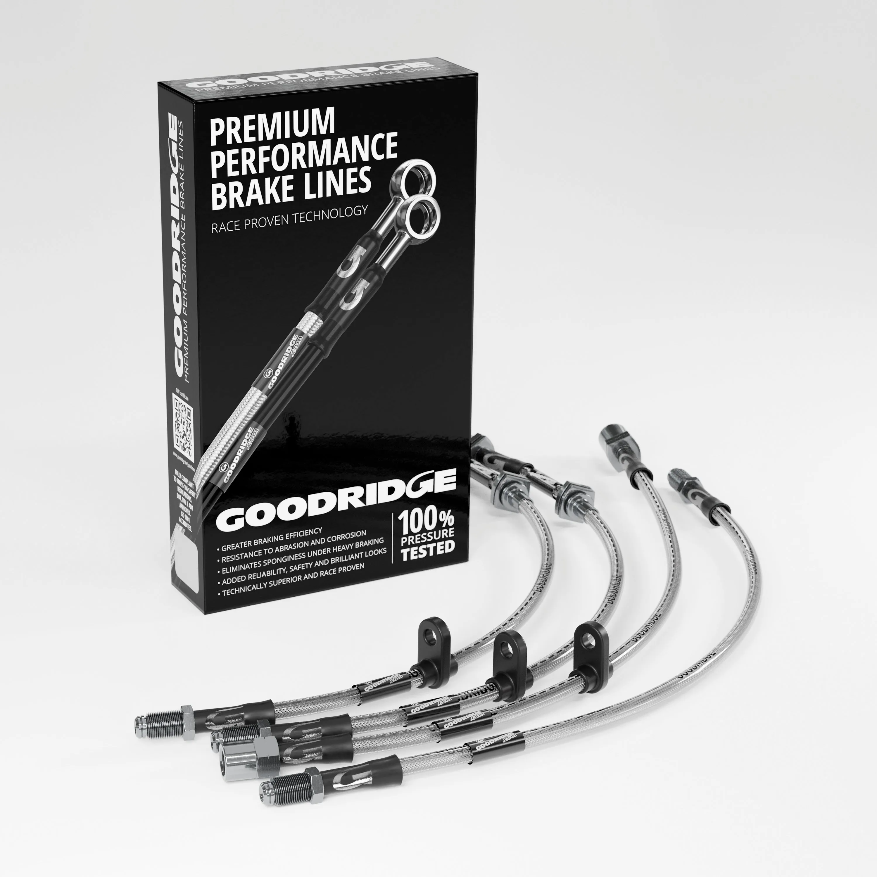 BRAKE HOSE KIT FOR AUDI A3 CONVERTIBLE (8V7, 8VE) 2.0 TFSI QUATTRO PR NO. 0N4 MULTILINK AXLE 05/2016>