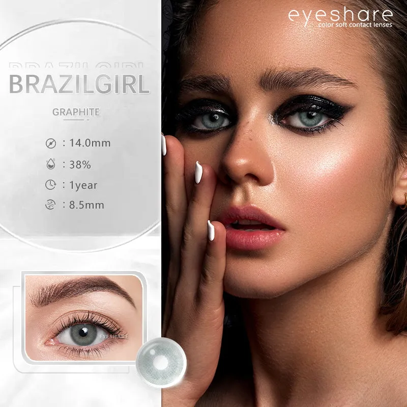 Brazilgirl Graphite 14.0mm 1 Pair | 1 Year