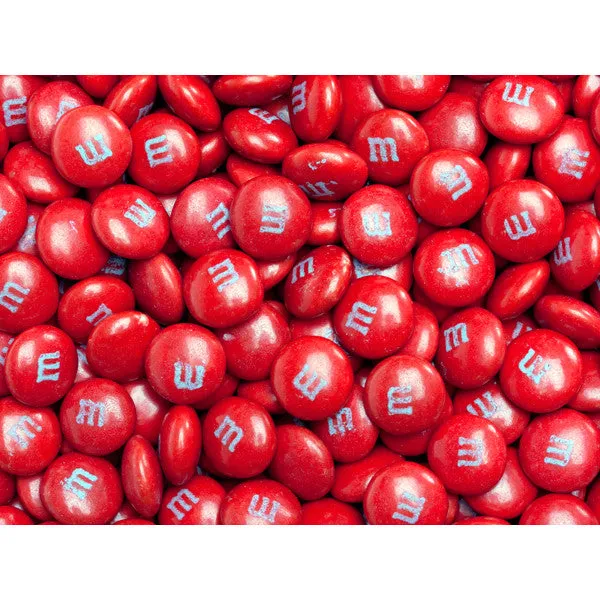 Bulk Red M&M's 2pounds M&M Colorworks