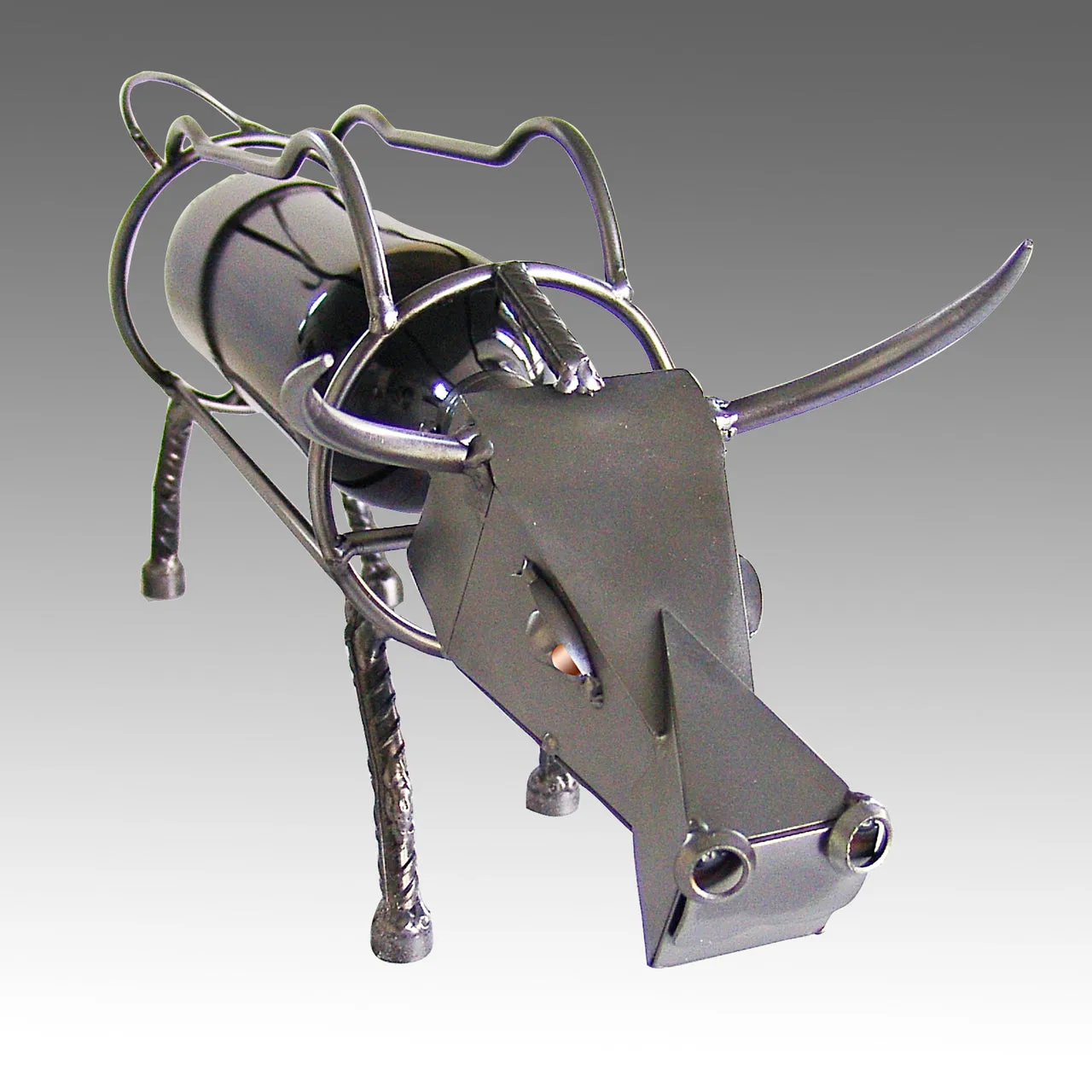 Bull Wine Bottle Holder