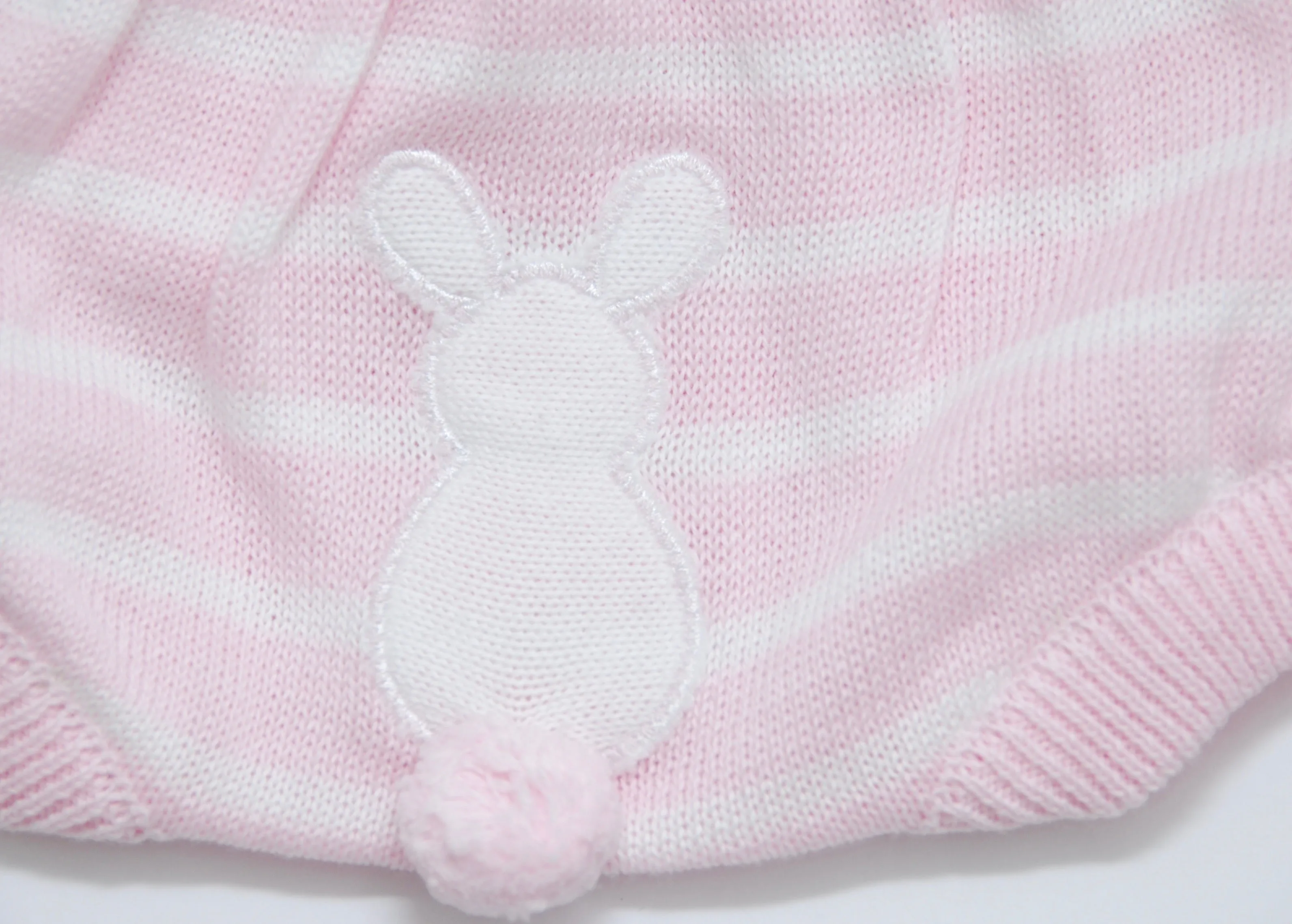 Bunny Diaper Cover and Hat Set