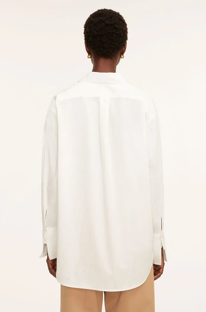 Button Front Blouse - Full Moon