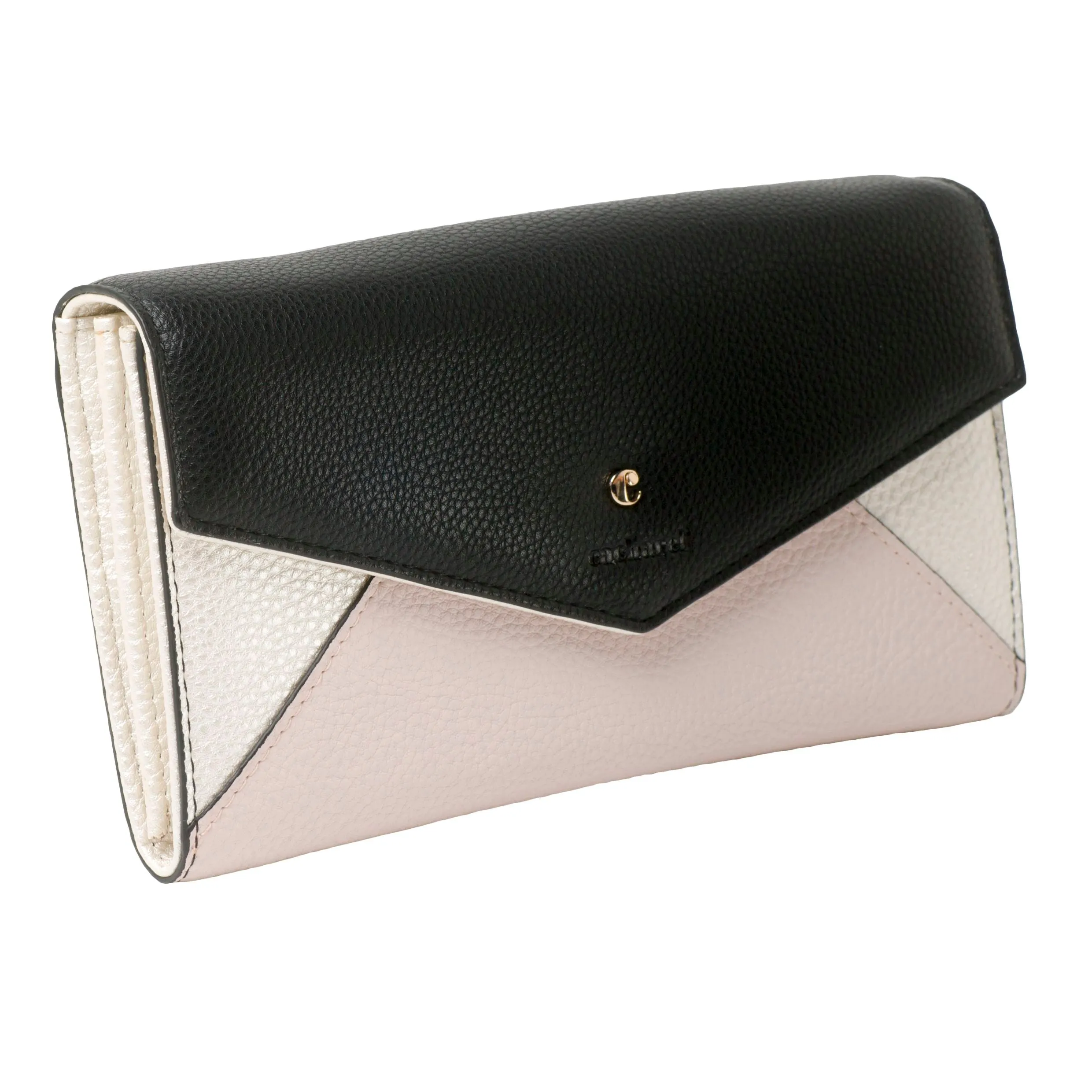Cacharel CEL735A - Cacharel Lady purse Beaubourg Black & Cream