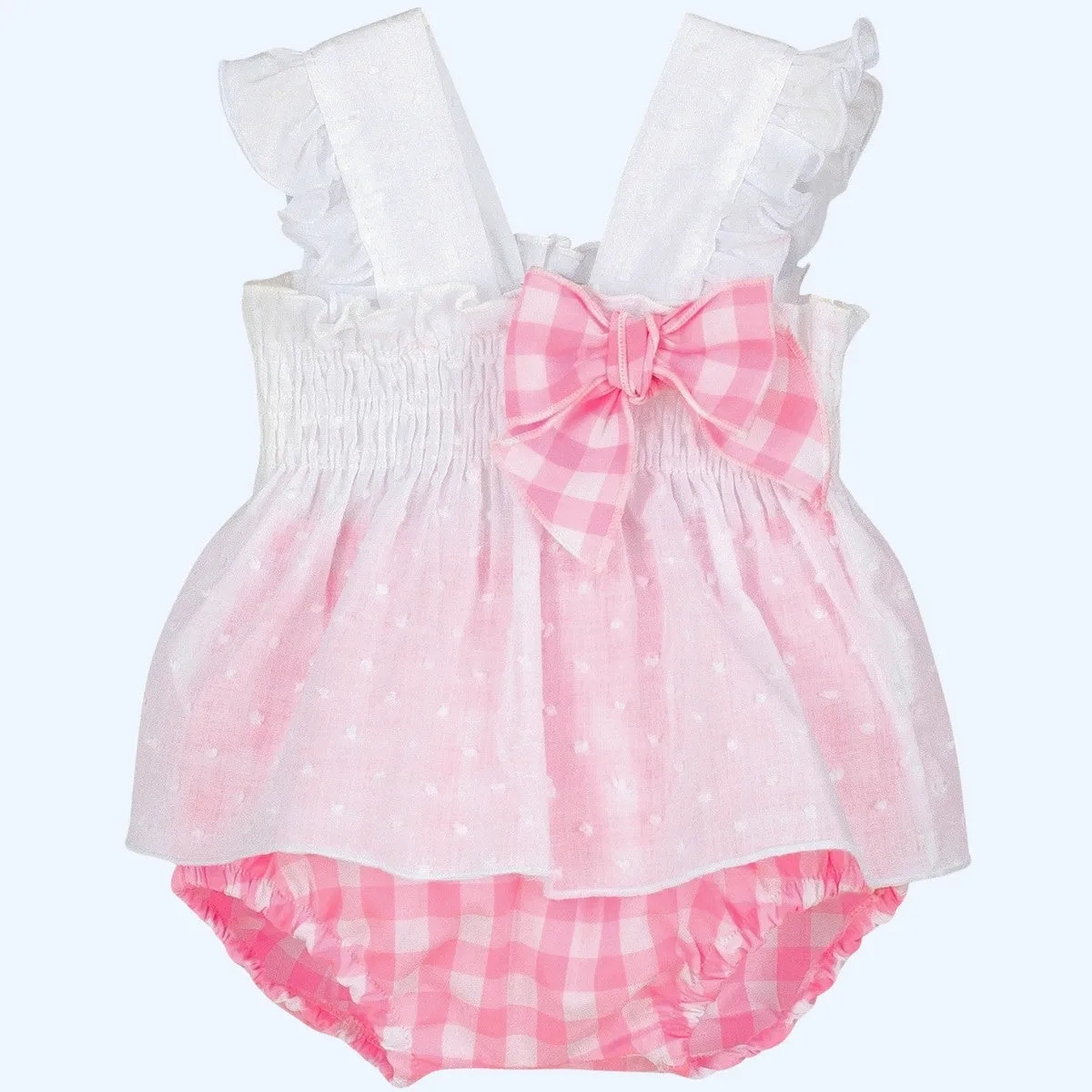 Calamaro Pink Gingham Set