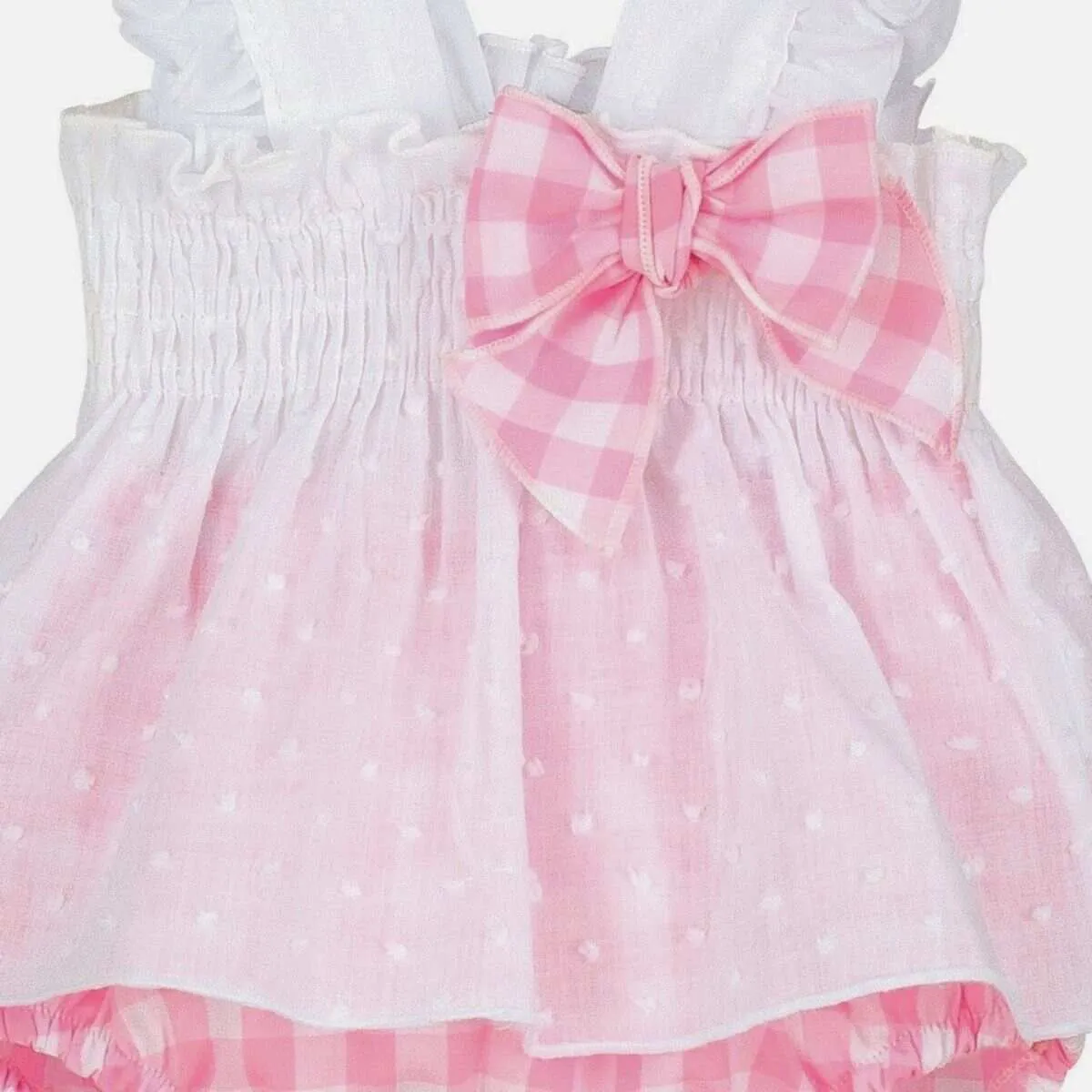 Calamaro Pink Gingham Set