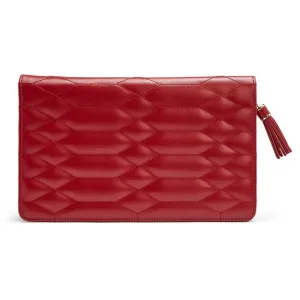 Caroline Large Jewelry Portfolio - Red