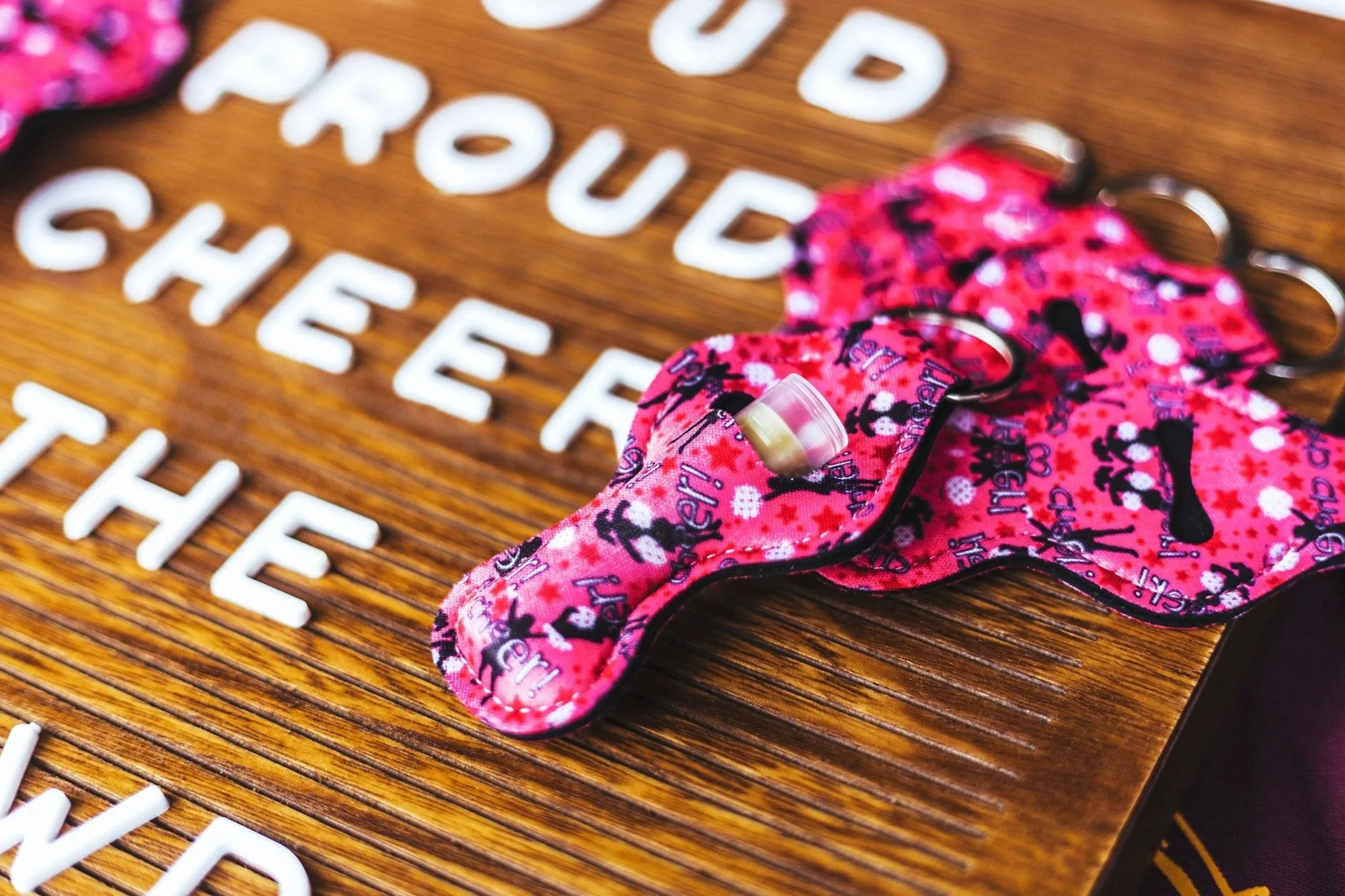Cheerleader Cheer Squad Lip Balm Holder