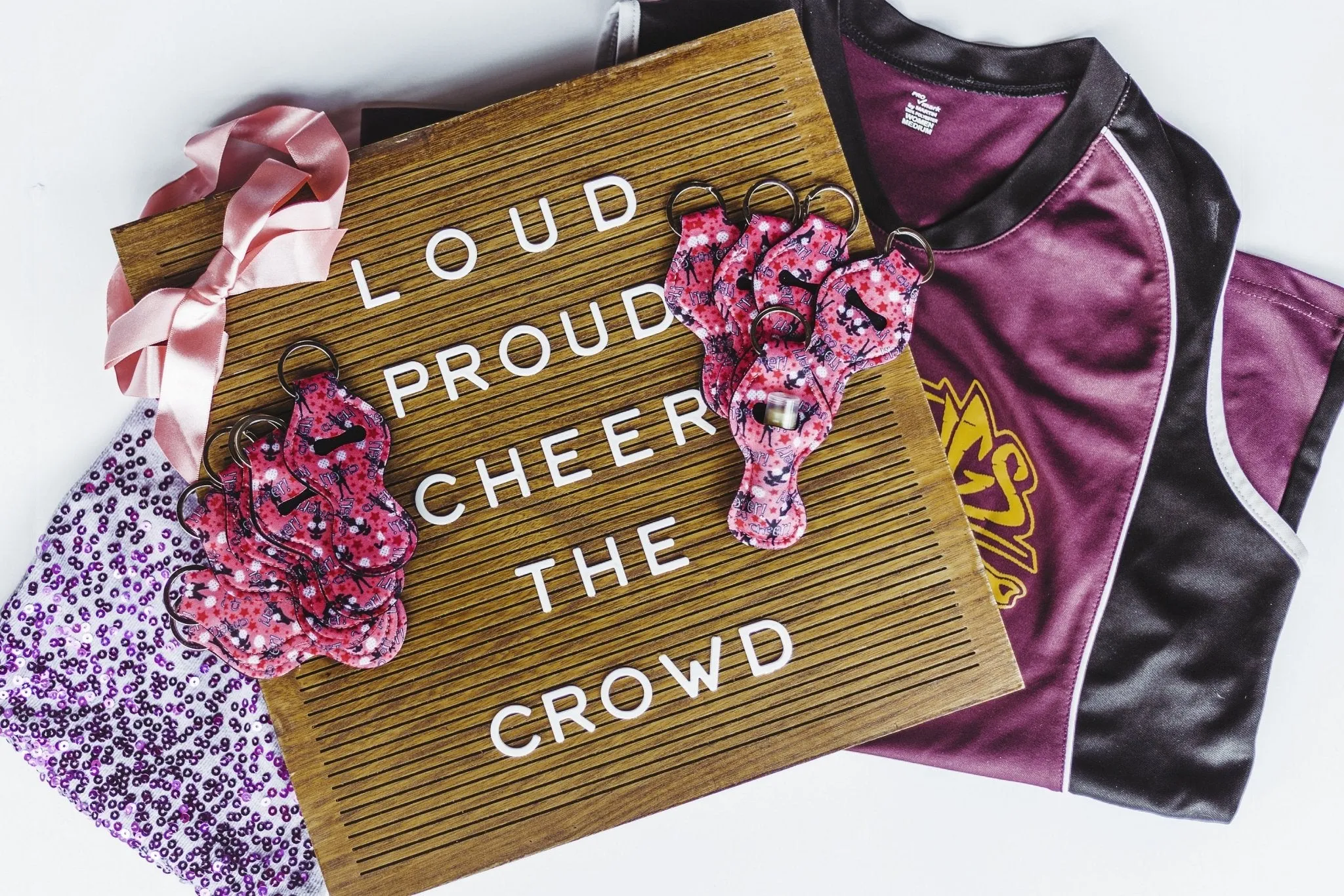 Cheerleader Cheer Squad Lip Balm Holder