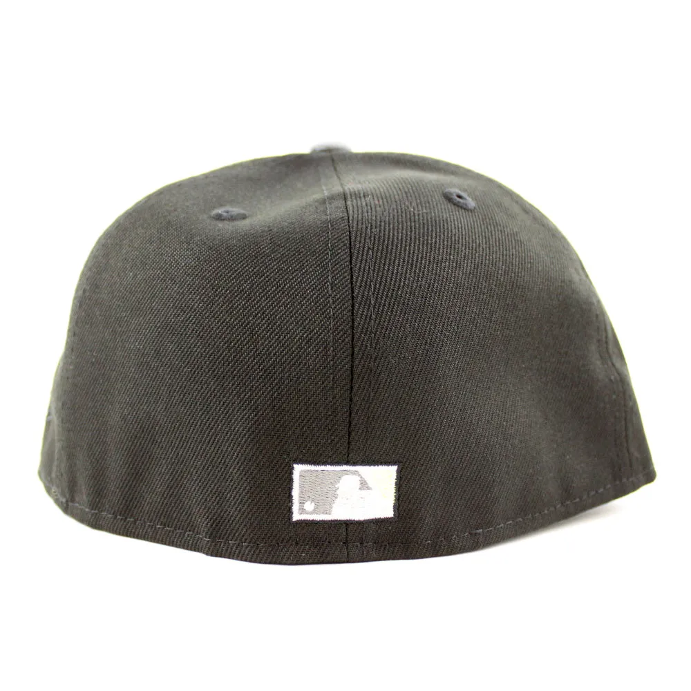 Chicago Cubs 1962 All Star Game New Era 59Fifty Fitted Hat (GITD Black Storm Grey Gray Under Brim)
