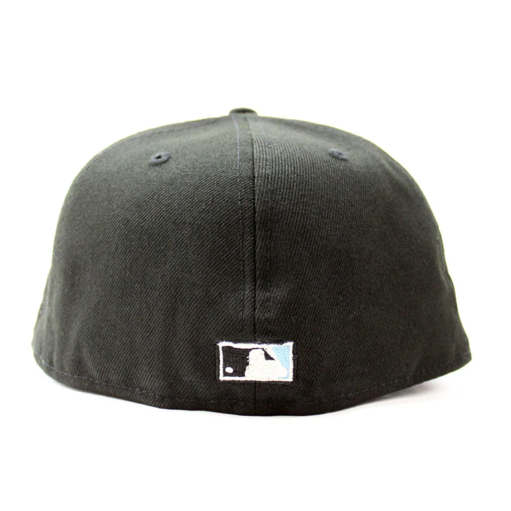 Chicago White Sox 2003 All-Star Game New Era Fitted 59Fifty Hat (Glow in the Dark Black Sky Blue Under Brim)
