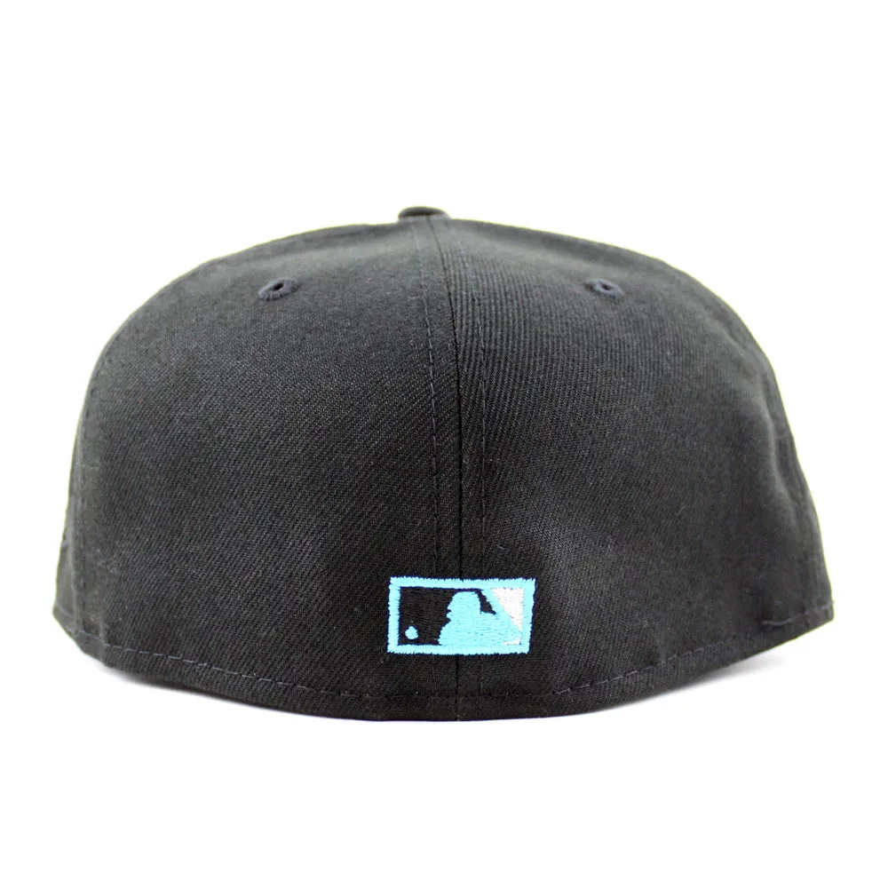 Cincinnati Reds 1970 All-Star Game New Era 59Fifty Fitted Hat (Black Aqua Under Brim)