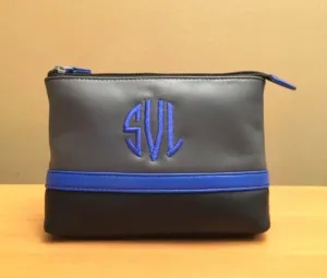 CLOSEOUT - Leather Cosmetic Case