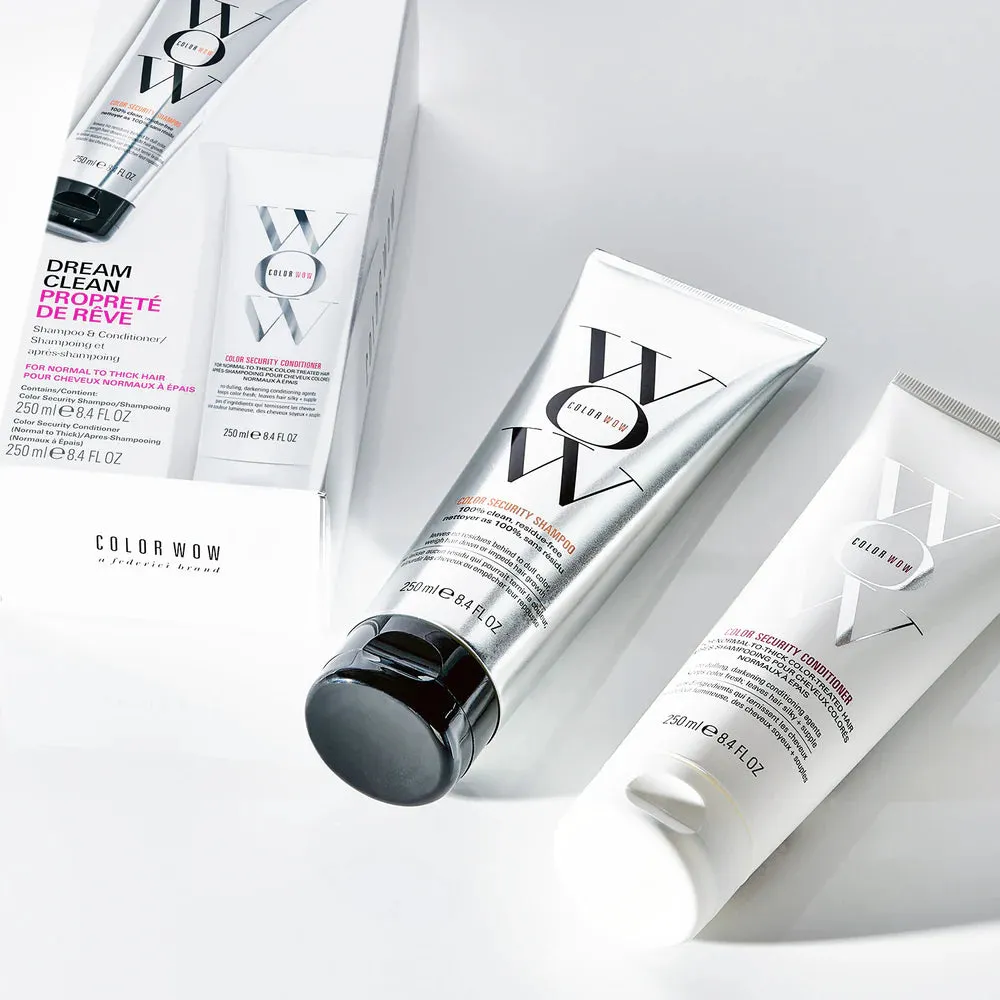 COLOR WOW GAME-CHANGING Dream Clean Duo KIT SHAMPOO AND CONDITIONER (Normal to Thick) 250ML/ 8.4 OZ