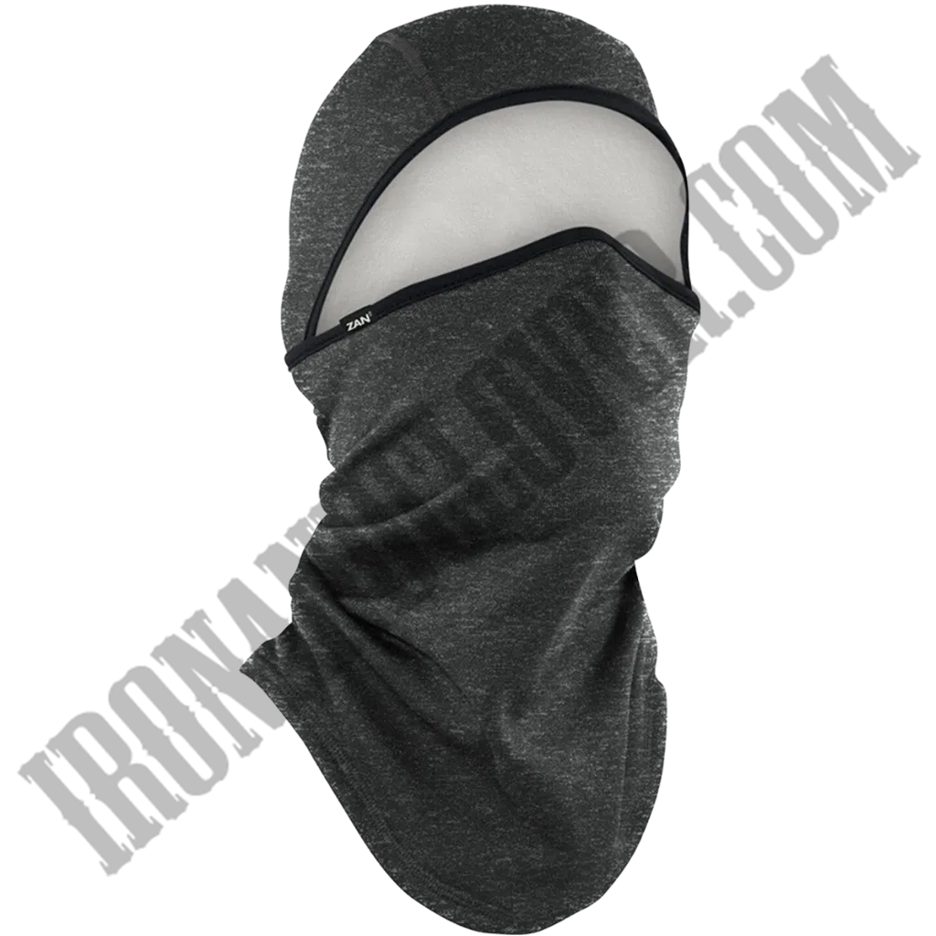 Convertible Balaclava in Charcoal Heather