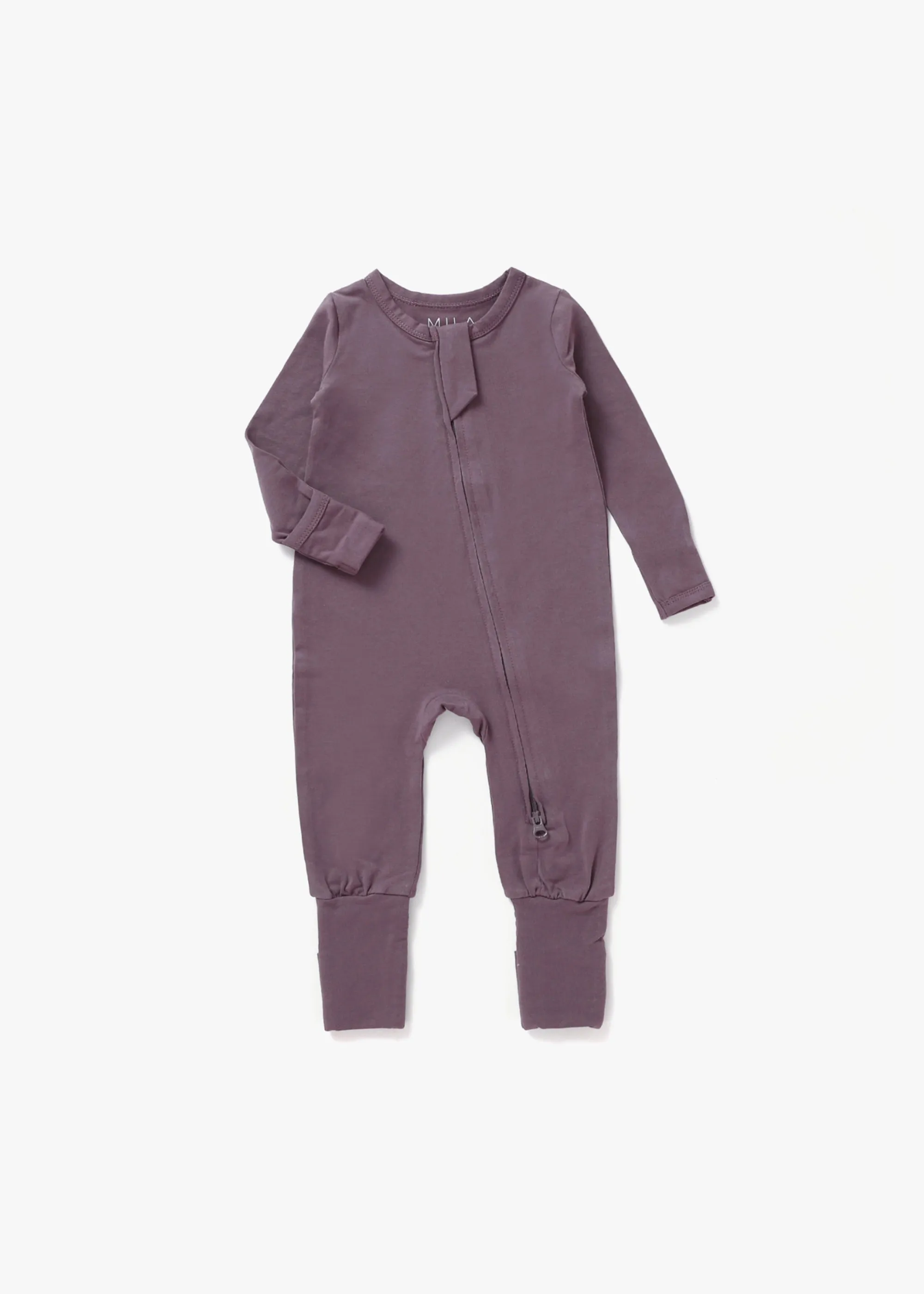 Convertible Zipper Romper | Elderberry