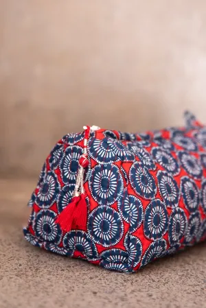 Cosmetic Bag Daisy Wheel