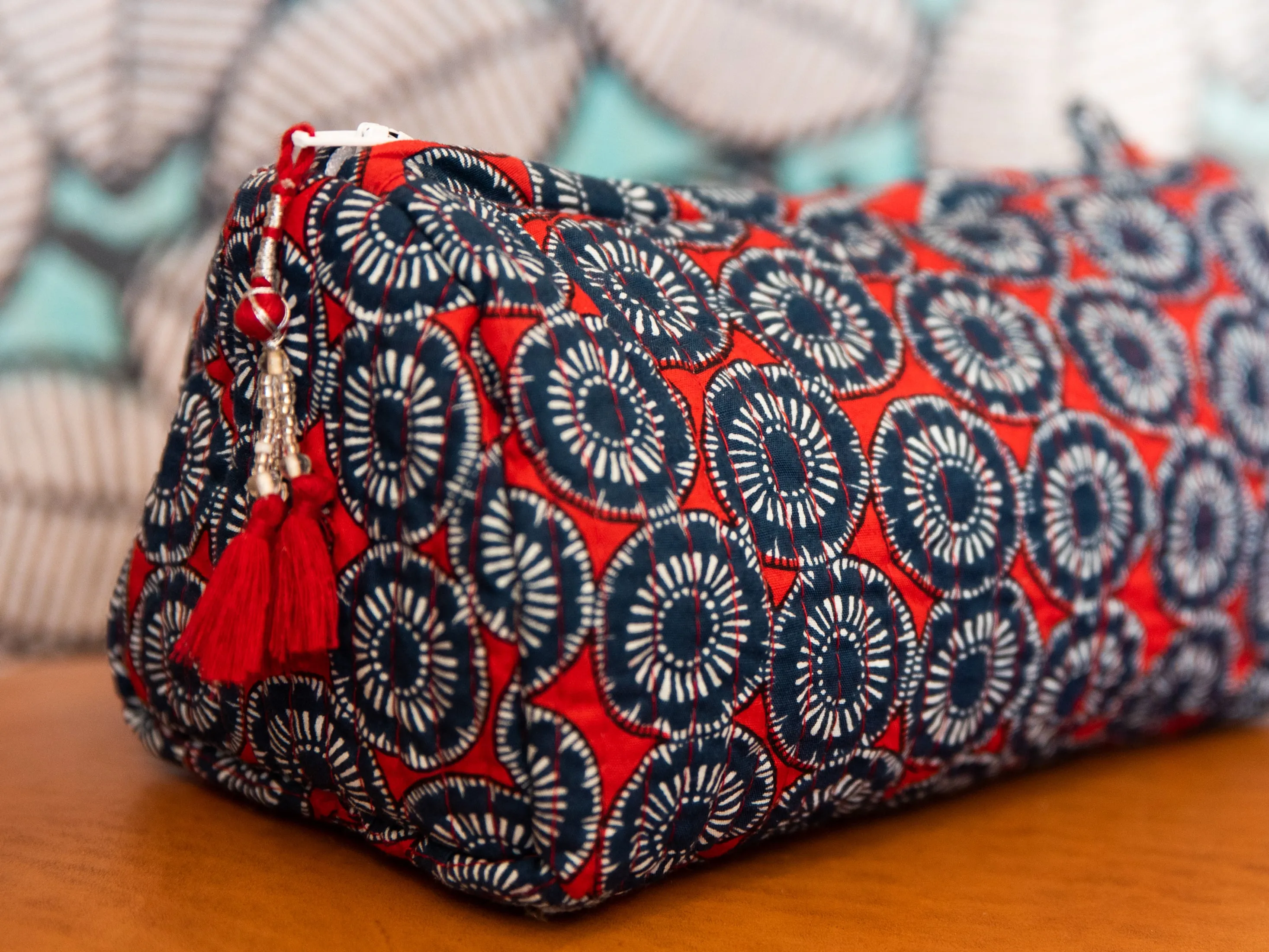 Cosmetic Bag Hothouse Flowers Set of 3