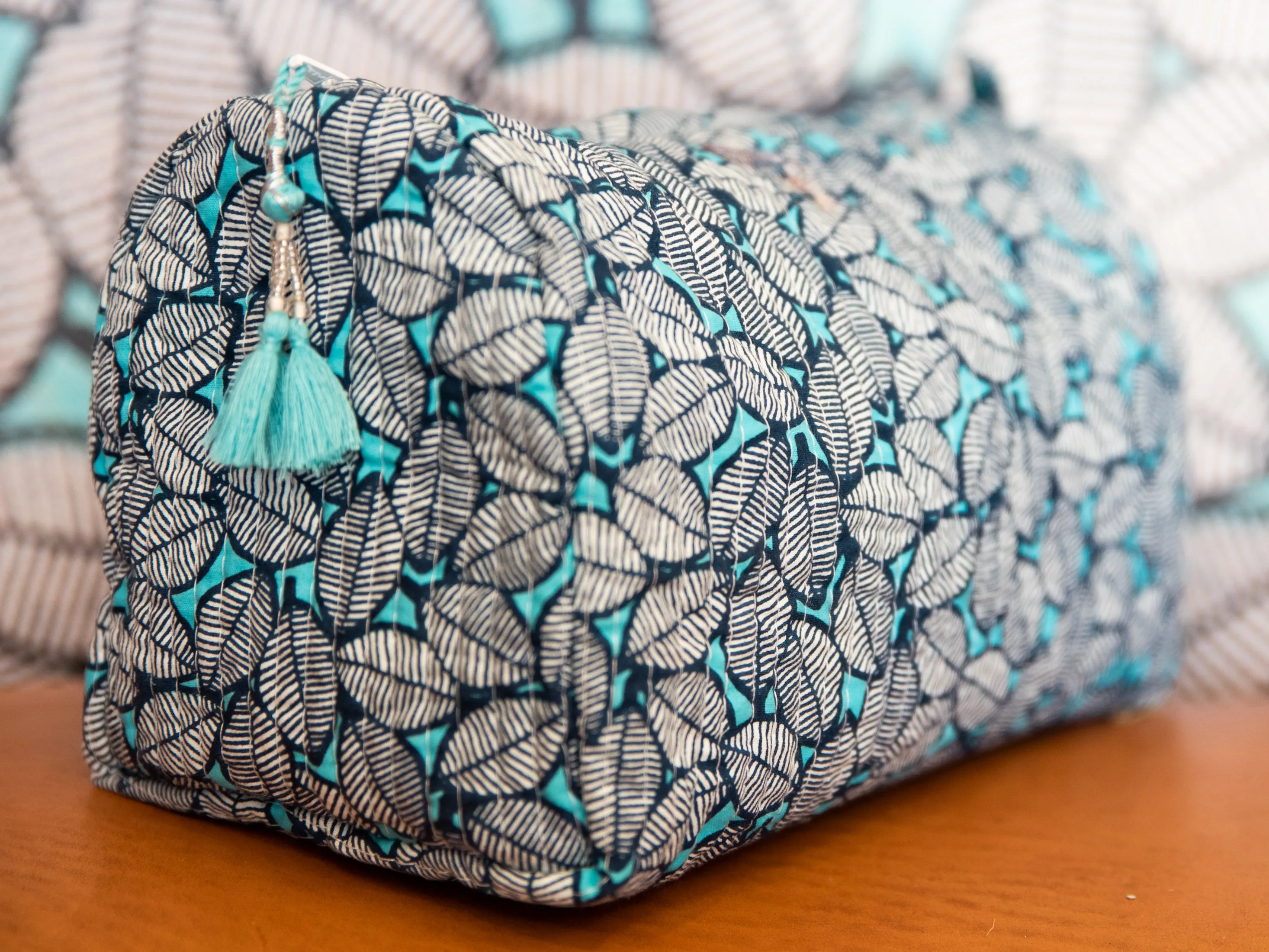 Cosmetic Bag Hothouse Flowers Set of 3