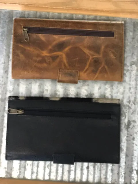 Cowhide Snap Wallet