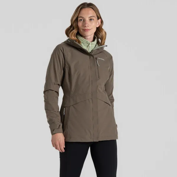 Craghoppers Women's Waterproof Caldbeck Jacket | Wild Olive