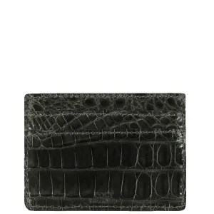 Credit Card Holder in Crocodile