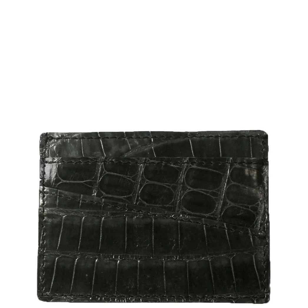Credit Card Holder in Crocodile